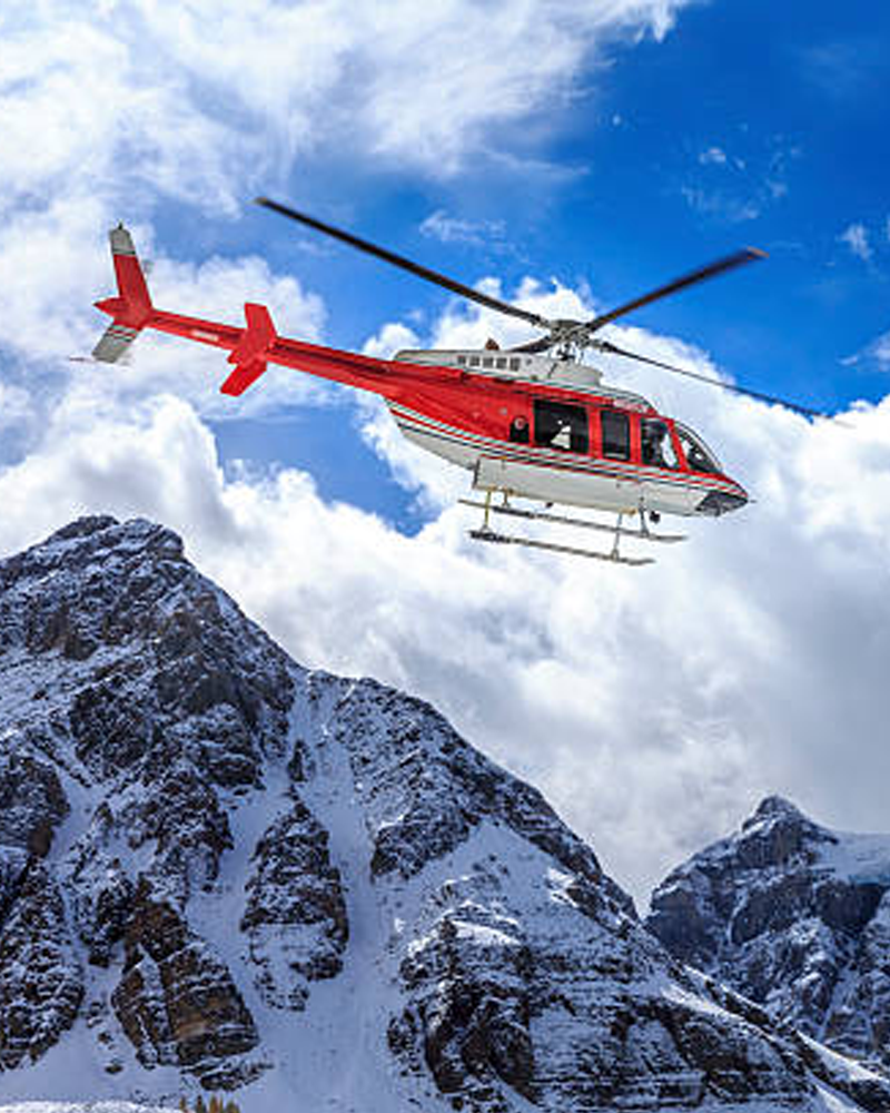 heli service for everest